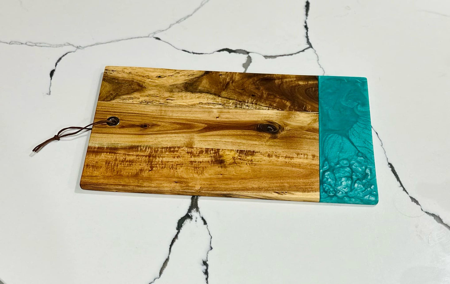 Aquamarine/Acacia - Serving Board