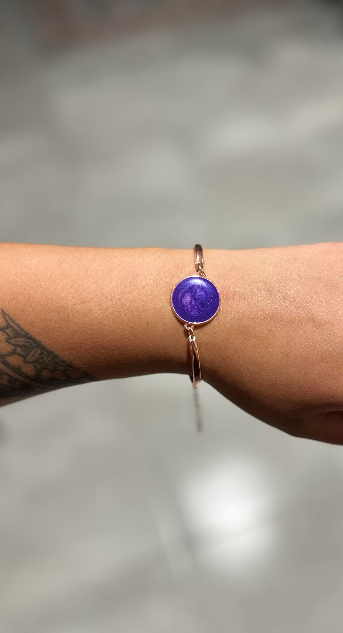 Nightshade Circle Bracelet (Rose Gold)