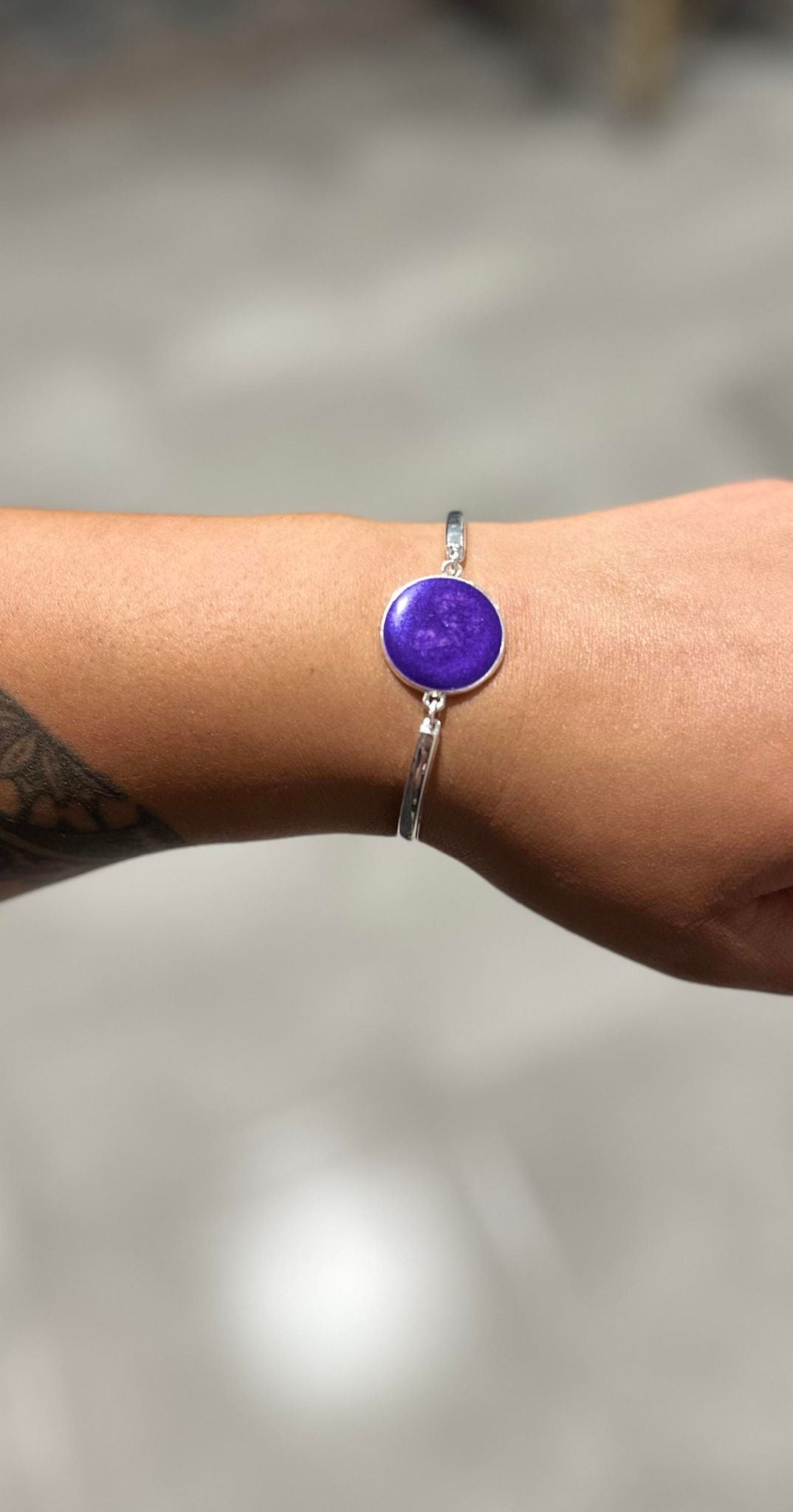 Nightshade Circle Bracelet (Silver)