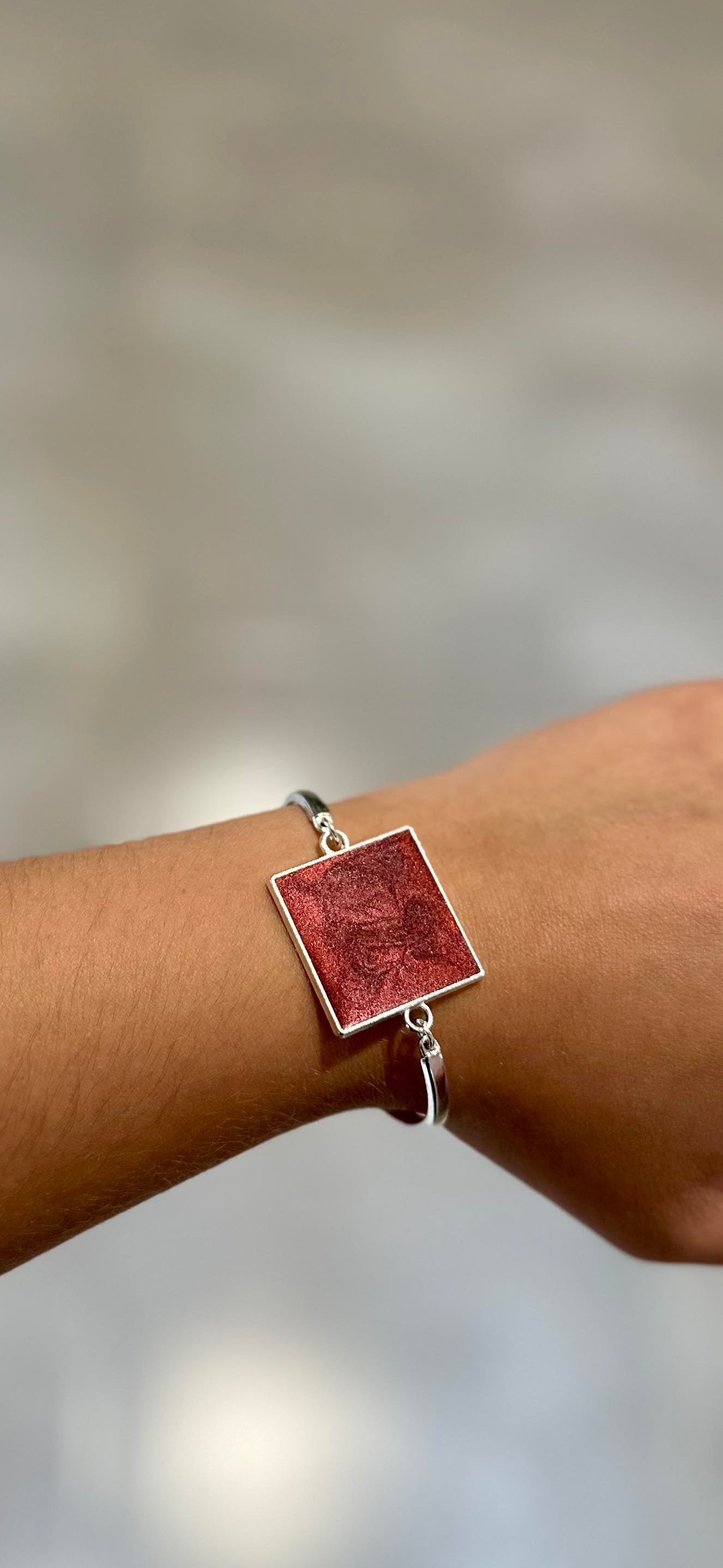 Adore Square Bracelet (Silver)