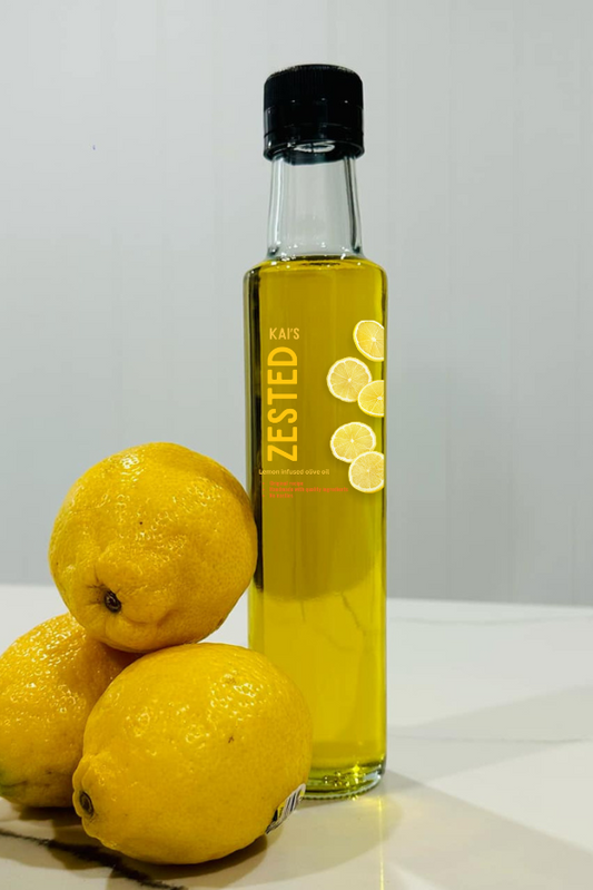 Kai's ZESTED - Lemon Infused Olive Oil