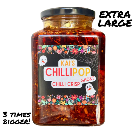 ChilliPop Ghost Extra Large - Chilli Crisp (Medium heat)