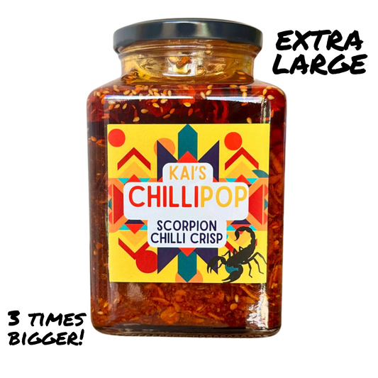 ChilliPop Scorpion Extra Large - Chilli Crisp (Hot)